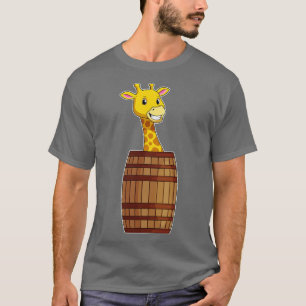 T-shirt Giraffe avec tonneau
