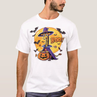 T-shirt Giraffe Boo Halloween Classic T-Shirt_7