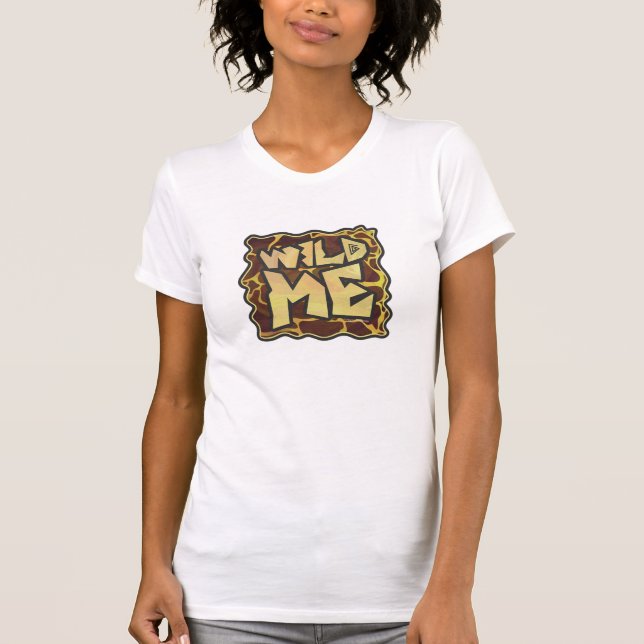 T-shirt Giraffe Brown et jaune (Devant)