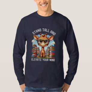 T-shirt Giraffe, Chemise Lover Nature, Poster de a