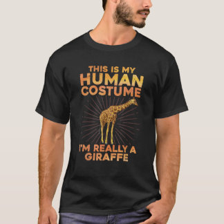 T-shirt Giraffe cool Art pour hommes femmes Enfants Toddle