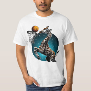 T-shirt Giraffe cosmique Chelem Dunk - Galactique Basketba