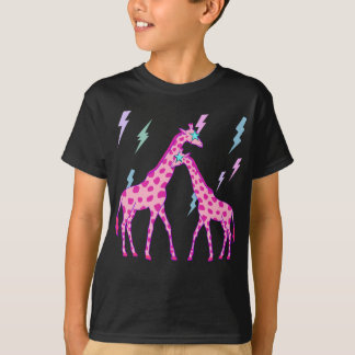 T-shirt Giraffe d'art preppy, Art Preppy, Louveur de Giraf