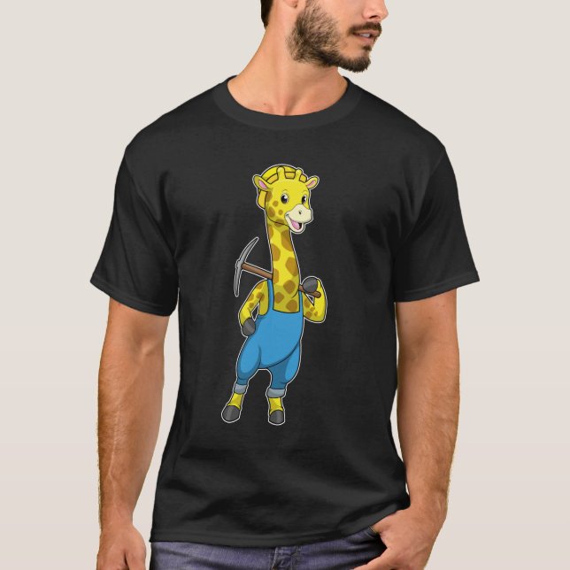 T-shirt Giraffe de Miner (Devant)