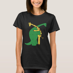T-shirt Giraffe Dinosaur Hug Love Dino Animaux