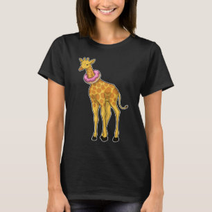 T-shirt Giraffe Donut