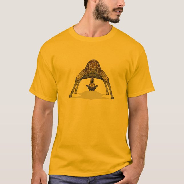 T-shirt Giraffe flexible (Devant)