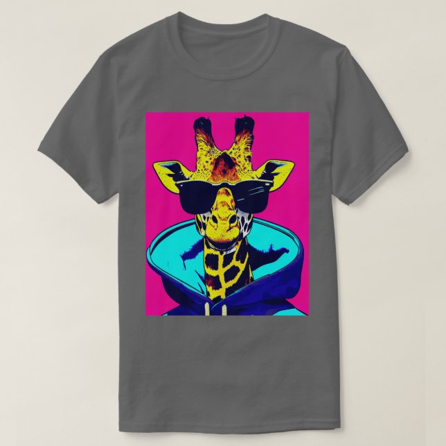 T-shirt Giraffe Freestyle (Design devant)