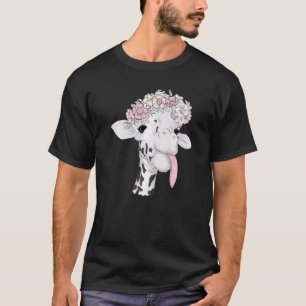 T-shirt Giraffe Graphic Cute Giraffe Cool Animal 6