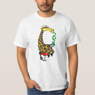 T-shirt Giraffe Guzzling