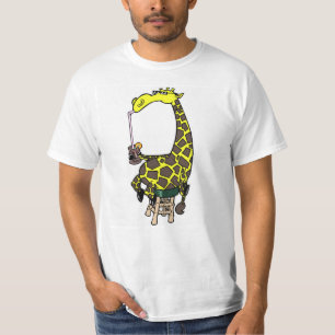 T-shirt Giraffe Guzzling