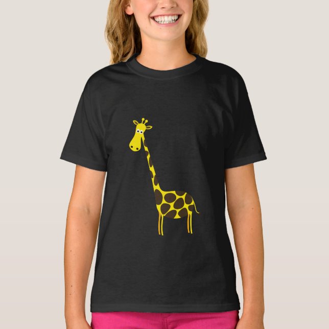 T-shirt Giraffe Jaune (Devant)