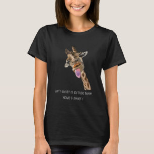 T-shirt Giraffe Joueuse