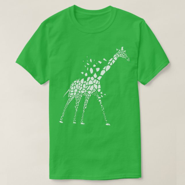 T-shirt Giraffe Lover Zoo Animaux (Design devant)