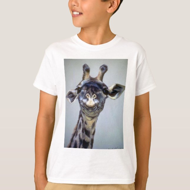 T-shirt Giraffe Rire (Devant)