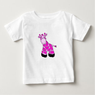 T-shirt Giraffe rose