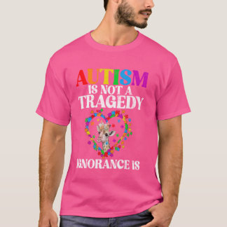 T-shirt Giraffe Sensibilisation sur l'autisme Neurodiversi
