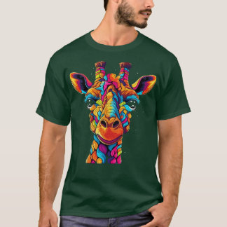 T-shirt Giraffe souriante