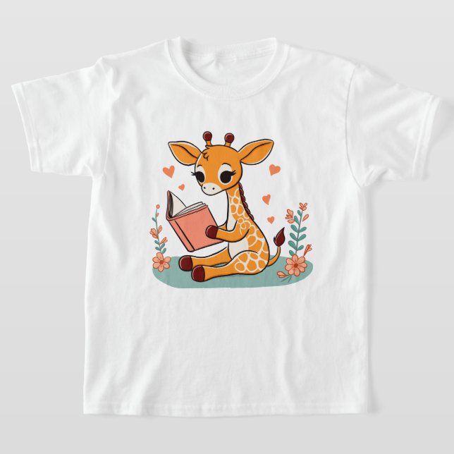 T-shirt Giraffe Storytime (Poser)