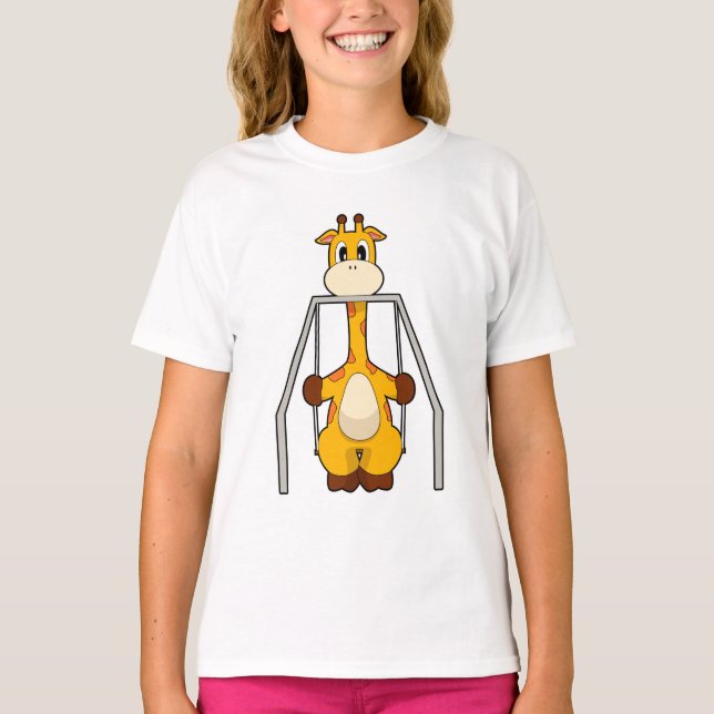 T-shirt Giraffe Swing (Devant)