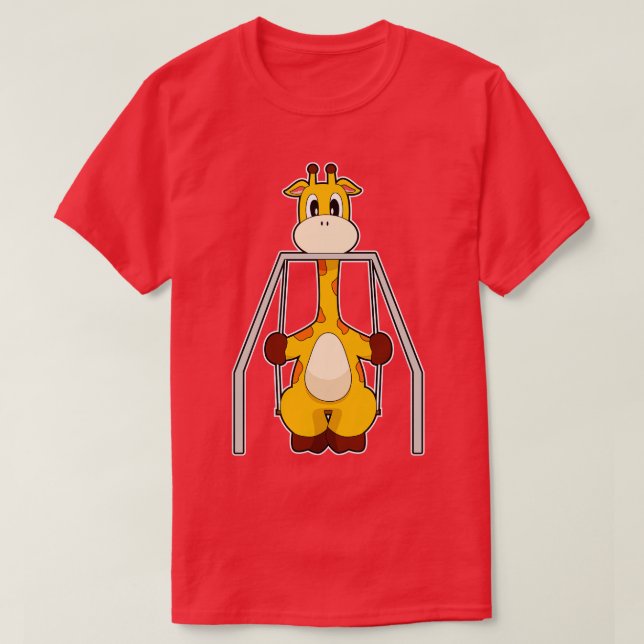 T-shirt Giraffe Swing (Design devant)
