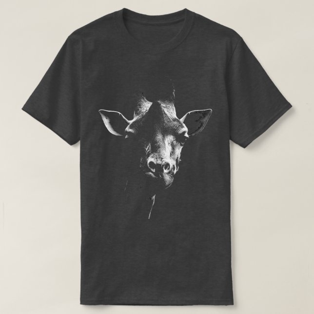 T-shirt giraffe t (Design devant)