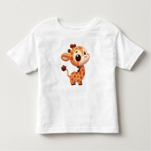 T-shirt Giraffe Toddler Fine Jersey