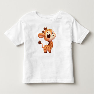 T-shirt Giraffe Toddler Fine Jersey