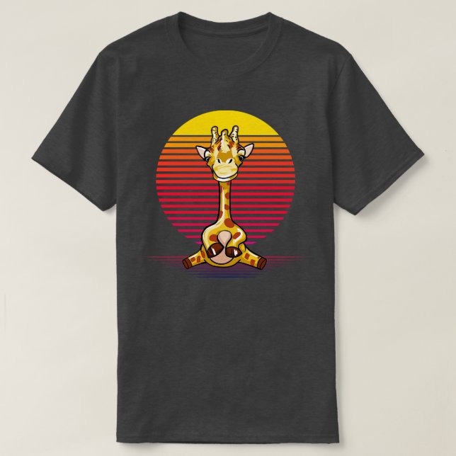T-shirt Giraffe Vapor (Design devant)