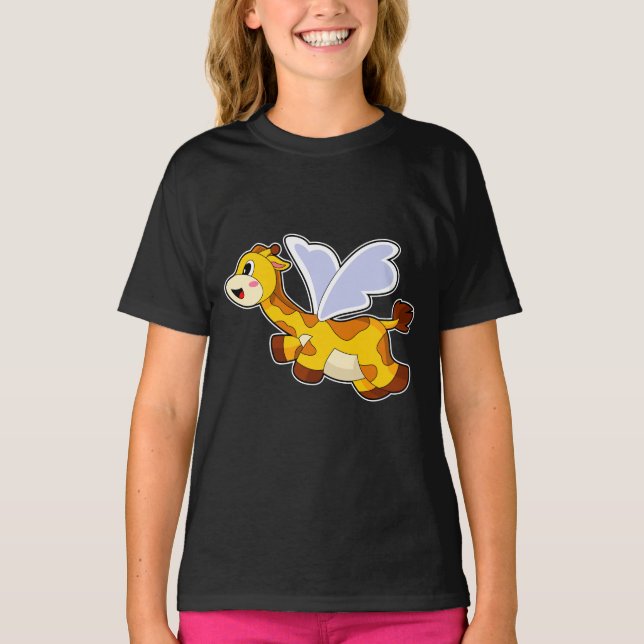 T-shirt Giraffe Wings (Devant)