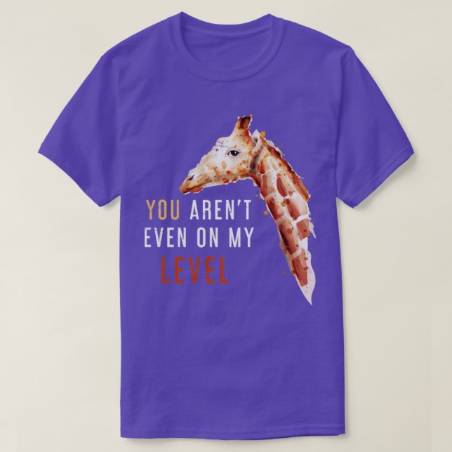 T-shirt Giraffes Funny Giraffe (Design devant)