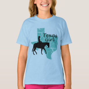 T-shirt Girl Horseback Girls