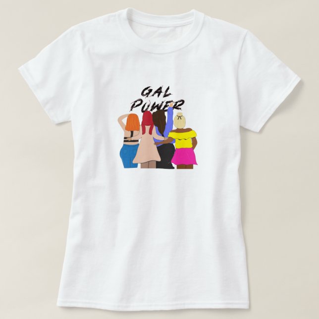 T-shirt Girl Power (Design devant)