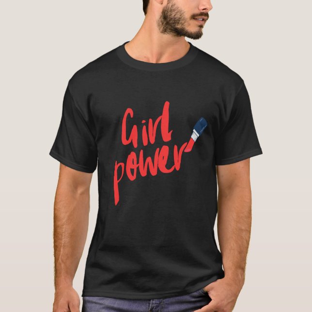 T-shirt Girl Power (Devant)