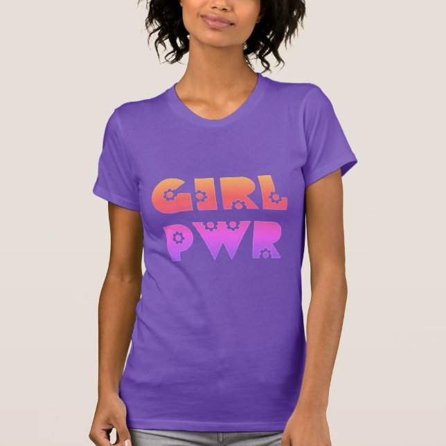 T-shirt Girl Power (Devant)