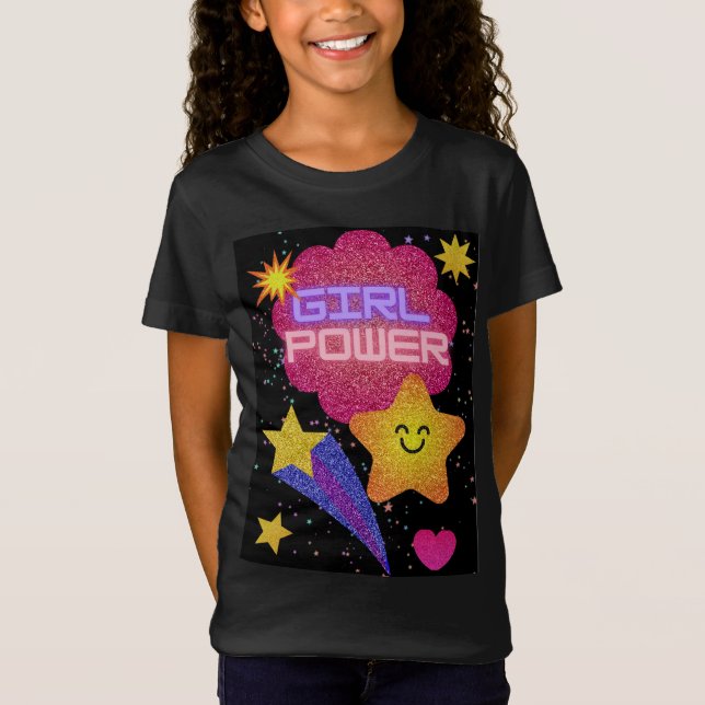 T-Shirt Girl Power (Devant)