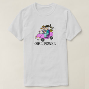 T-shirt Girl Power Golf
