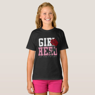 T-shirt Girl Power   Héros fille du futur