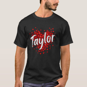 T-shirt Girl Retro TAYLOR Prénom Super personnalisé B