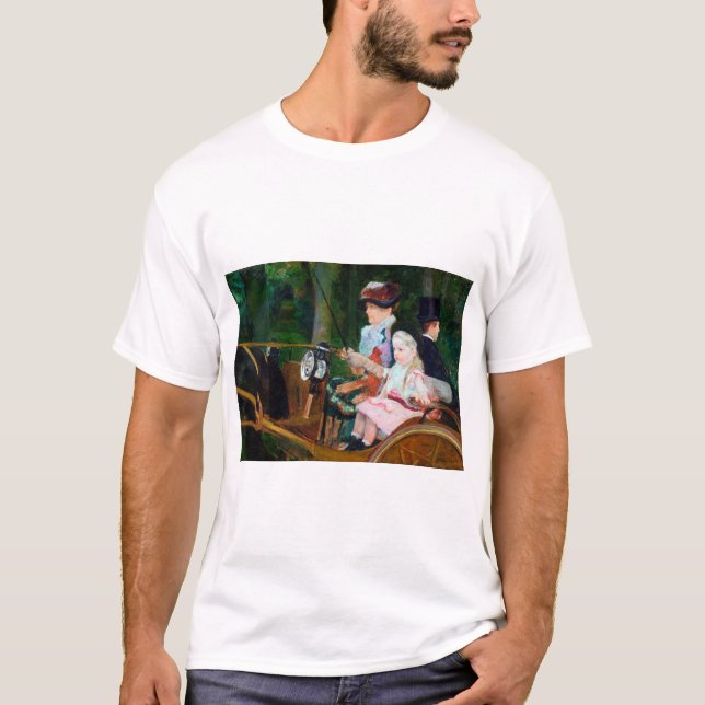 T-shirt Girl Riding a Carrie, Mary Cassatt (Devant)