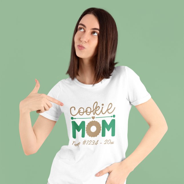 T-shirt Girl Scout Cookie Mom Appreciation Custom (Créateur téléchargé)