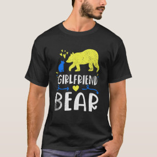 T-shirt Girlfriend Bear Family Matching Down Syndrome Awar