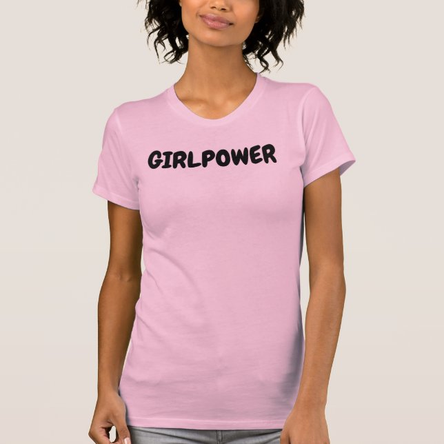 T-Shirt Girlpower (Devant)
