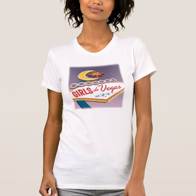 T-shirt GIRLS-do-Vegas_vig - customisé (Devant)