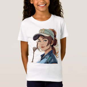 T-shirt Girl's Fine Jersey Golf