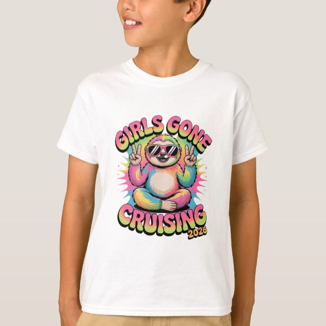 T-shirt Girls Gone Cruising 2026 Cruise Vacation Trip Slot (Devant)