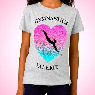 T-shirt Girls Gymnastique pour Gymnaste - Bars iné