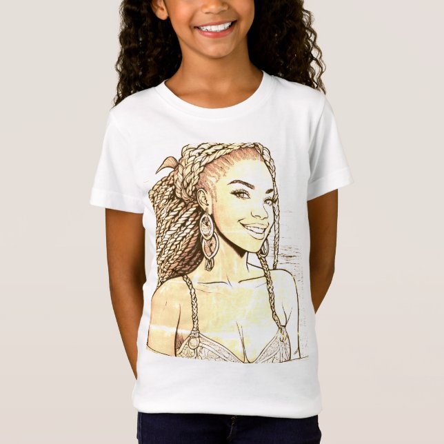 T-shirt Girls Jersey (Devant)