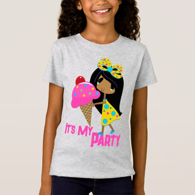T-shirt Girls Jersey (Devant)