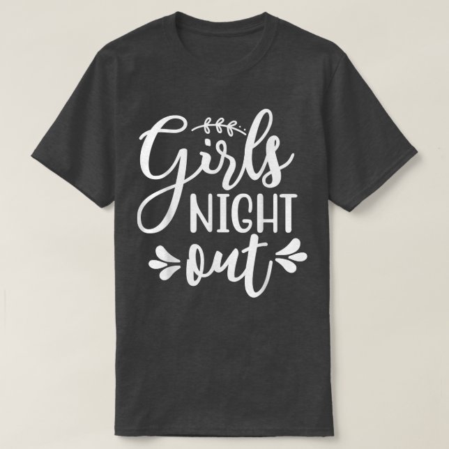 T-shirt Girls Night Out Engagement (Design devant)
